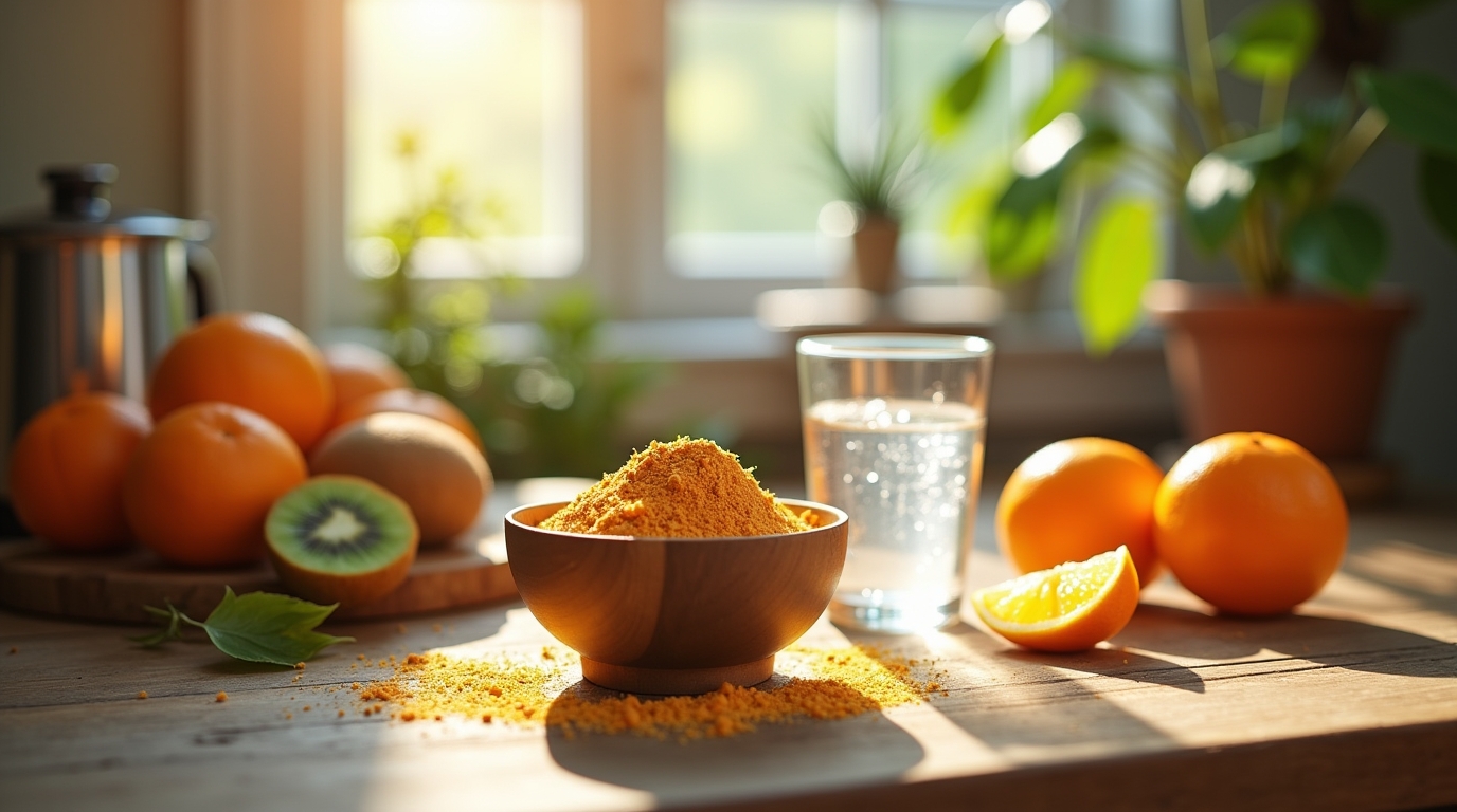 Vitamine C en poudre